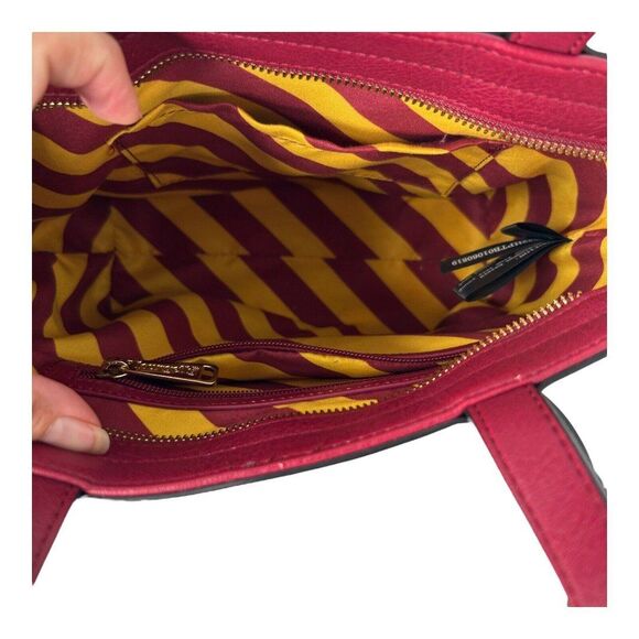 Harry Potter LOUNGEFLY Black Suit Tie Embroidered Crossbody Purse Rare Handle - Picture 4 of 12